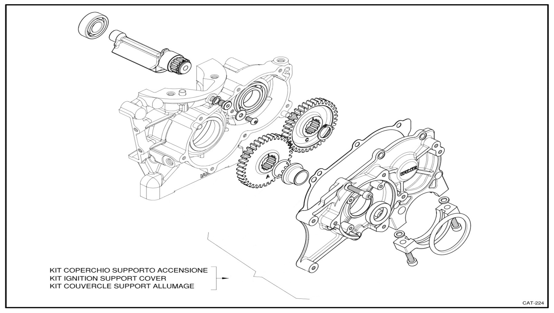 Balance Shaft X30 Engine parts